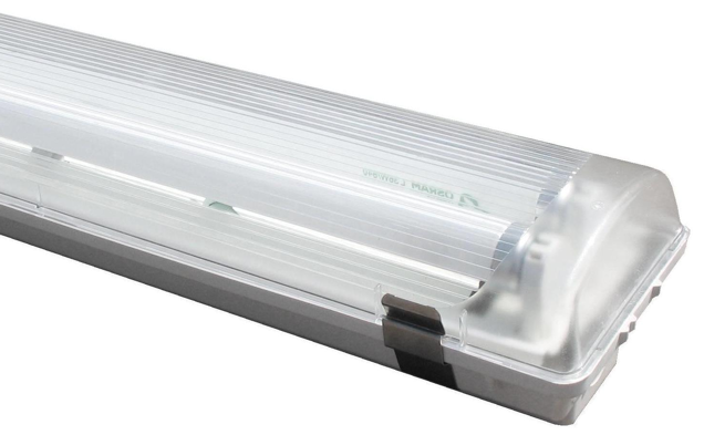Люминесцентные пылевлагозащищенные светильники IP66 серии PALI T5/T8 идеально подойдут для промышленных помещений