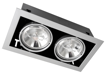 светодиодные встраиваемые карданные светильники PEGASUS LED 2x