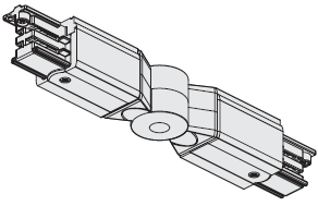 XTS 24 коннектор с регулируемым углом соединения трекового шинопровода 