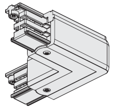 XTS 34, XTS 35 угловой коннектор для соединения трекового шинопровода под углом 90 градусов