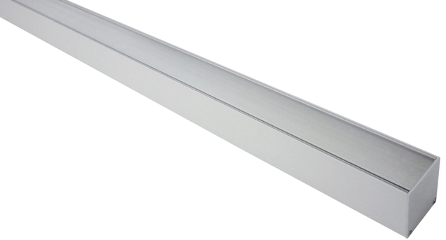 Подвесные профильные светильники в алюминиевом корпусе Decor T5 PRZ с призматическим рассеивателем