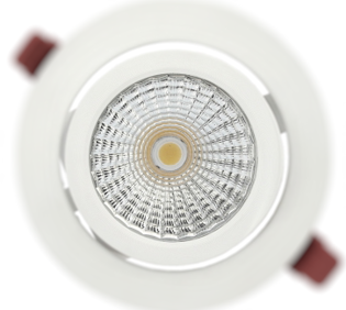 Встраиваемые поворотные светодиодные светильники серии AQUARIUS LED с зеркальным фасетным алюминиевым отражателем со световым углом 60⁰