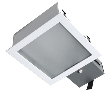 Квадратные потолочные светодиодные светильники даунлайты TETRA LED SOP IP44